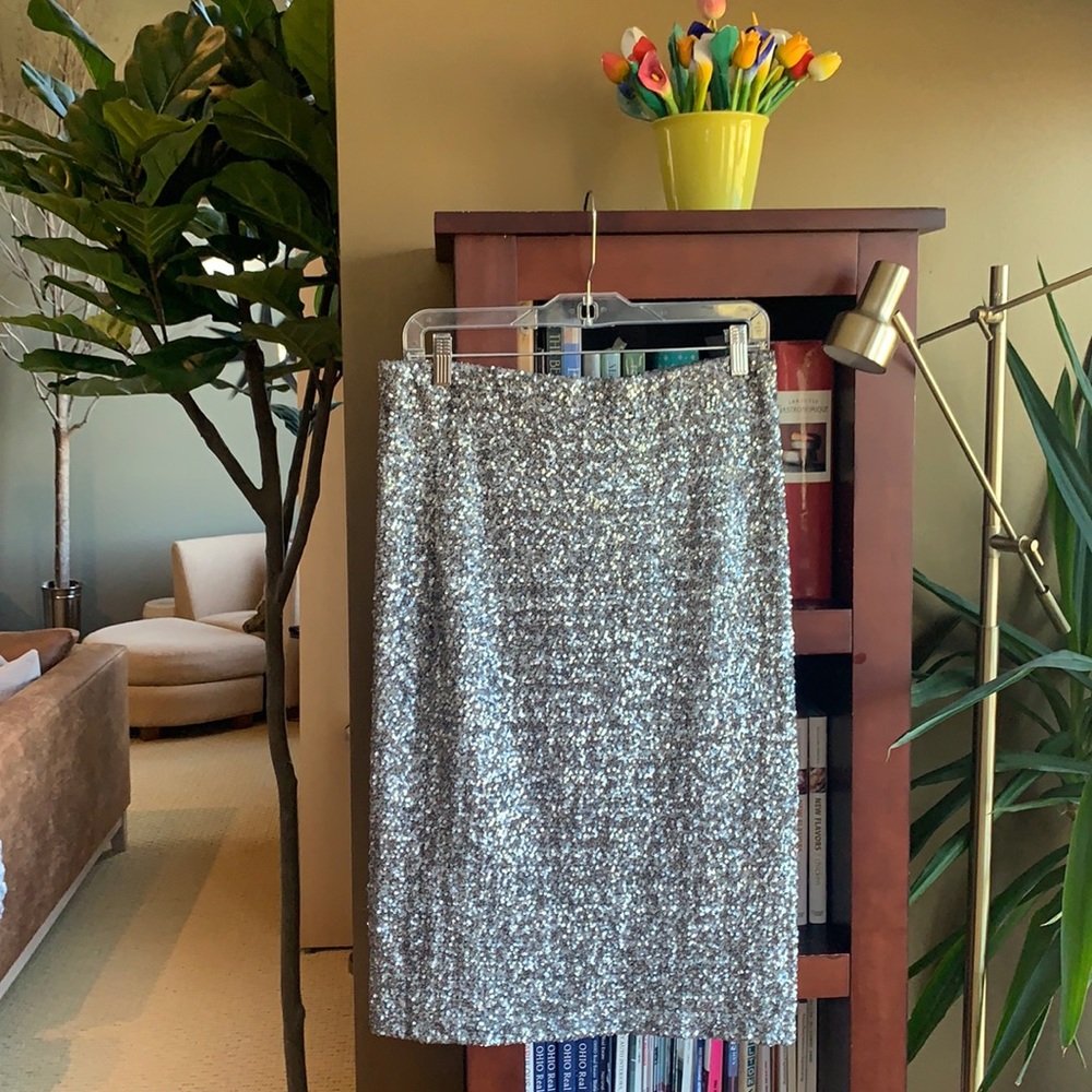 Daniel Cremieux evening sequin pencil skirt